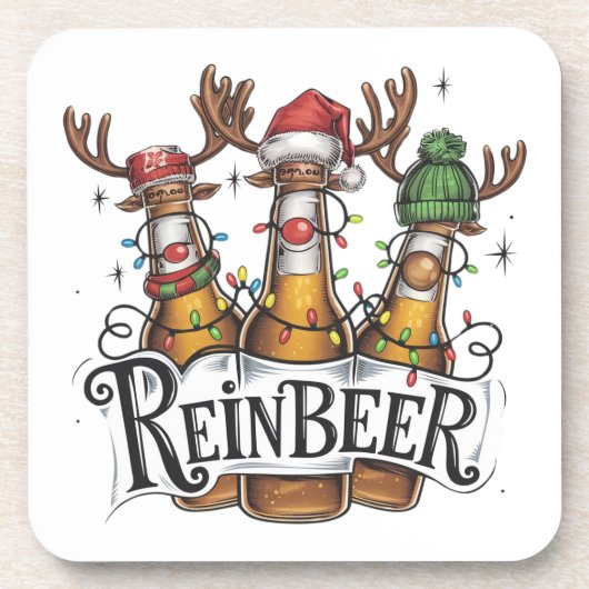 Kerst Onderzetter Set - Aantal 6 (Voorkant)