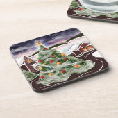 Kerst Onderzetters (Set van Zes) (Linkerzijde)