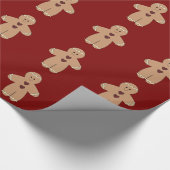 Kerst-ontbijtkoek Cadeaupapier (Hoek)