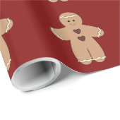 Kerst-ontbijtkoek Cadeaupapier (Rol Hoek)