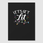 Kerst Ontwerp - Laten we verlicht worden (Voorkant)