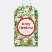 Kerst ontwerp op Gift Labels Cadeaulabel (Voorkant)