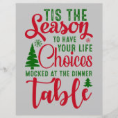 Kerst ontwerp seizoen van keuzes (Voorkant)