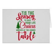 Kerst ontwerp seizoen van keuzes (Voorkant Horizontaal)