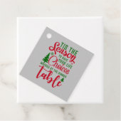 Kerst ontwerp seizoen van keuzes bedankjes labels (In situ)