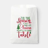 Kerst ontwerp seizoen van keuzes bedankzakje (Voorkant)