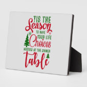 Kerst ontwerp seizoen van keuzes fotoplaat (Zijkant)