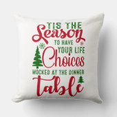 Kerst ontwerp seizoen van keuzes kussen (Voorkant)