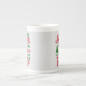 Kerst ontwerp seizoen van keuzes porselein kop (Voorkant)