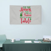Kerst ontwerp seizoen van keuzes spandoek (Beurs)