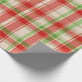 Kerst  ontwerp Wikkelpapier Cadeaupapier (Hoek)