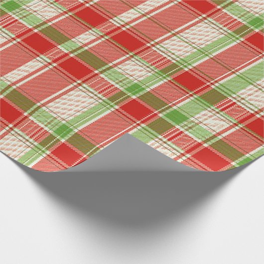 Kerst  ontwerp Wikkelpapier Cadeaupapier (Hoek)