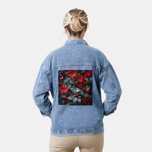 Kerst Ontwerper Denim Jas Denim Jacket (Model)
