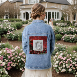 Kerst Ontwerper Denim Jas Jacket