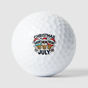 Kerst op 4 juli Ice Cream USA Golfballen