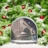 Kerst op de London Bridge in Lake Havasu Sneeuwbol (Kerstmis)