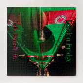 Kerst op de London Bridge, Lake Havasu, Az. Legpuzzel (Horizontaal)