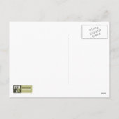  kerst op de Parisiaanse scène Feestdagenkaart (Achterkant)