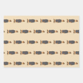 Kerst op de Steigers Inpakpapier Vel (Voorkant)