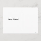 Kerst op de weg briefkaarten (Achterkant)