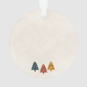 Kerst op de weg RV Ornament (achterkant)