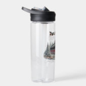 Kerst op het Boerderij, vrolijk kerstfeest Waterfles (Rechts)