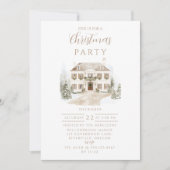 Kerst op het Champagnemanor Kaart (Voorkant)