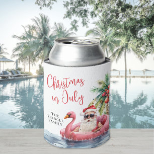Kerst op het strand in juli blikjeskoeler