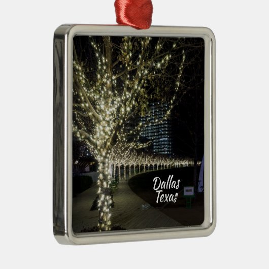 Kerst op Klyde Warren Park Ornament (Rechts)