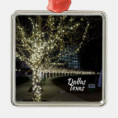 Kerst op Klyde Warren Park Ornament (Voorkant)