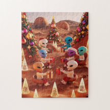 Kerst op Mars Puzzel