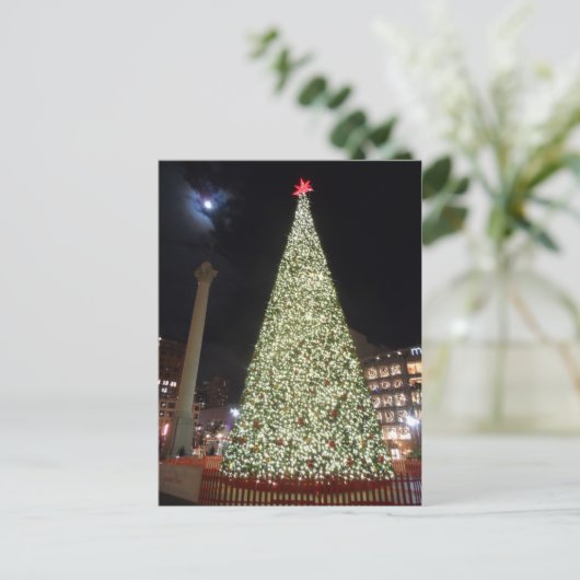 Kerst op Unieklein - San Francisco Feestdagenkaart (Staand voorkant)