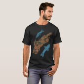 Kerst Opaleye-vis T-shirt (Voorkant volledig)