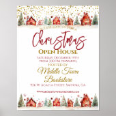 Kerst Open Huis Business Poster (Voorkant)