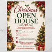 Kerst Open Huis Flyer (Voorkant)