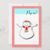 Kerst Open Huis Kaart (Voorkant)