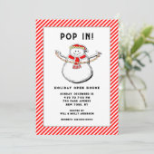 Kerst Open Huis Kaart (Staand voorkant)