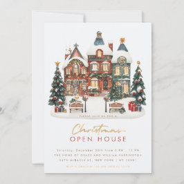 Kerst Open Huis Kerstvakantie uitnodiging