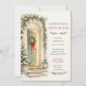 Kerst Open Huis Uitnodiging (Voorkant)