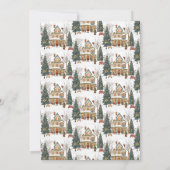 Kerst Open Huis Uitnodiging (Achterkant)