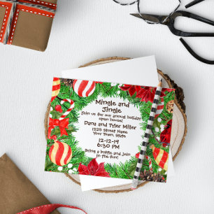 Kerst Open Huis Uitnodiging
