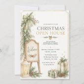 Kerst Open Huis Uitnodiging (Voorkant)