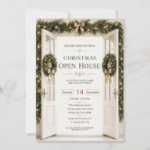 Kerst Open Huis Uitnodiging (Voorkant)