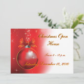 Kerst Open Huis, van 18.00 - 24.00 uur, F... Kaart (Staand voorkant)