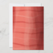 Kerst opossum Waterverf Kaart (Achterkant)