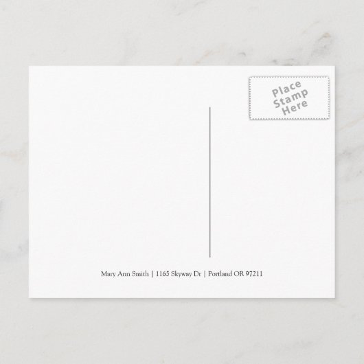 Kerst Opslaan De Datum Gouden Glitter Confetti Nav Aankondigingskaart (Achterkant)