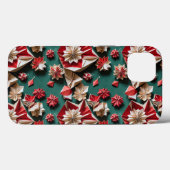 Kerst origami handwerk 11 - iPhone Case (Achterkant (horizontaal))