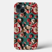 Kerst origami handwerk 11 - iPhone Case (Achterkant)