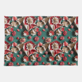 Kerst origami handwerk 11 - KItcen Handdoek (Horizontaal)