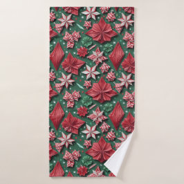 Kerst origami handwerk 12 - Badhanddoek